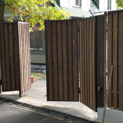 Купите и Закажите Ворота Гармошка: Лучшая Цена от 47143 руб, Установка под Ключ и Доставка в Хабаровске и по Области